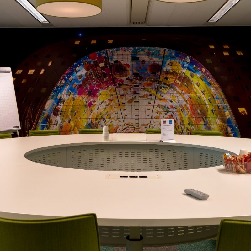 Markthal Foto behang